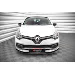 Σπόιλερ εμπρός προφυλακτήρα Street Pro της Maxton Design για Renault Clio IV RS Σπόιλερ εμπρός προφυλακτήρα Street Pro της Maxton Design για Renault Clio IV RS
